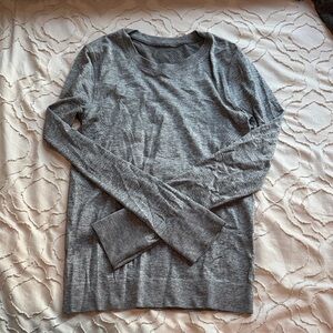 Slate Gray Swiftly Long Sleeve - Race Length - Size 4